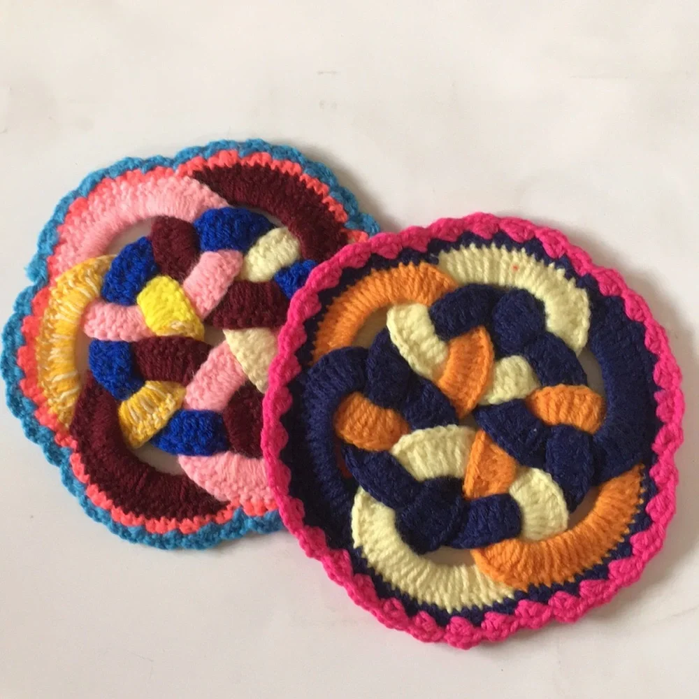 🐠 2 handcrafted potholders